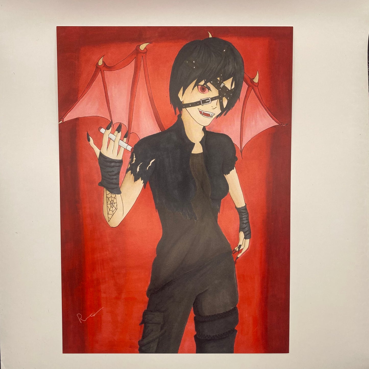 Demon Artist Print