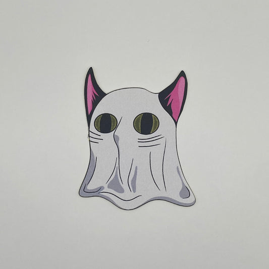 Cat Ghost Sticker