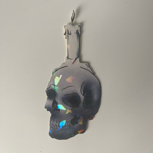 Skull Candle sticker