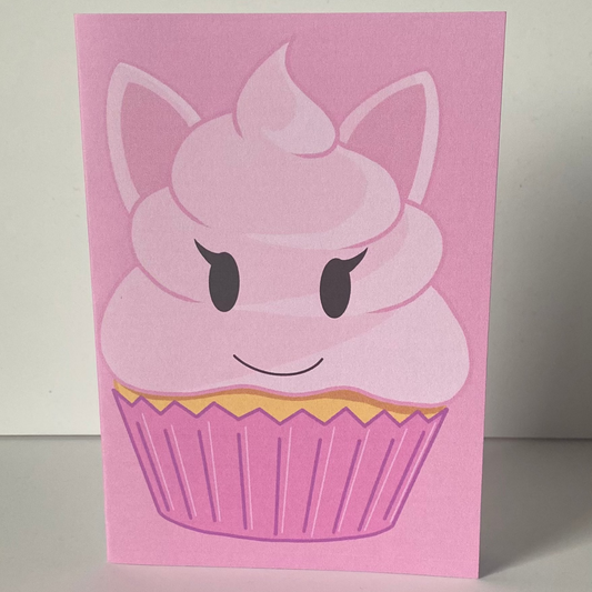 Cake cat card