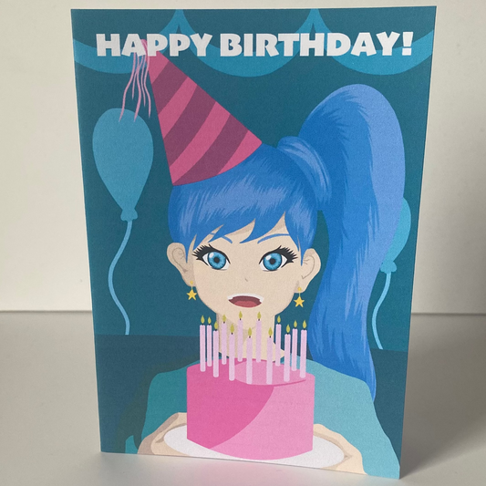 Anime birthday girl