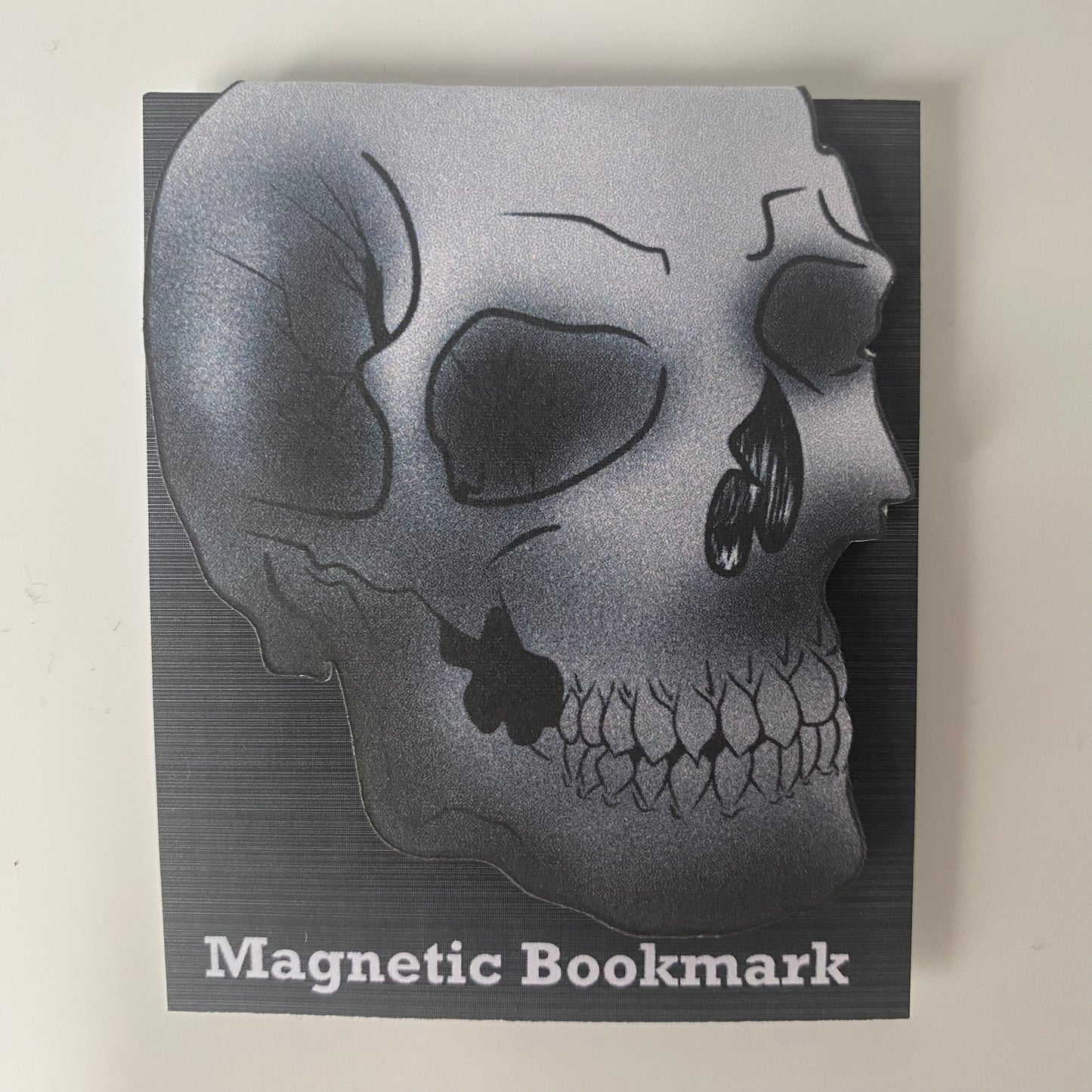 Skull Magnetic Bookmark