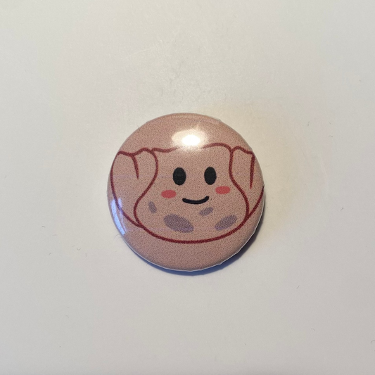 Dumpling 25mm Badge